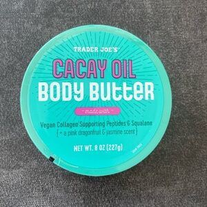 BNIB sealed Trader Joes Body Butter Cacay Oil